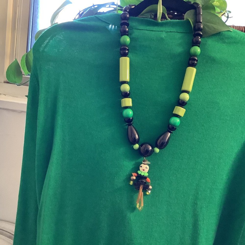 Vintage ISADORA French Bakelite Necklace